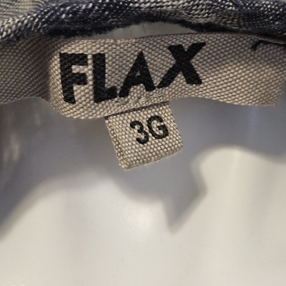 FLAX 💯 linen EUC Size 3G - Picture 7 of 8